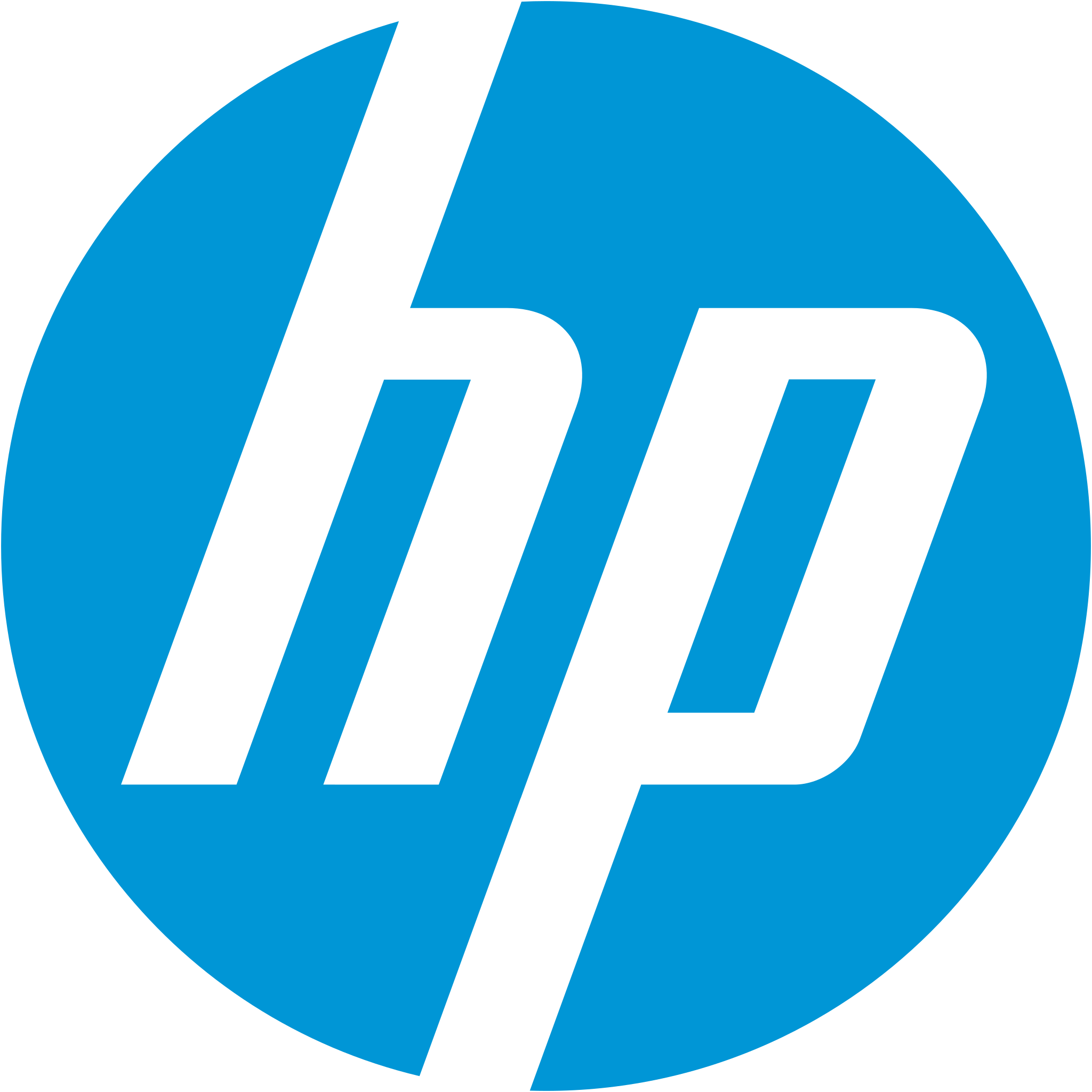 Logo of HP